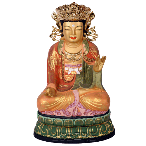 관세음보살 - 바베트특수합금,채색불,45cm