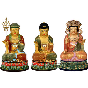 삼존불set(아미타불,지장보살,관세음보살)바베트특수합금,45cm